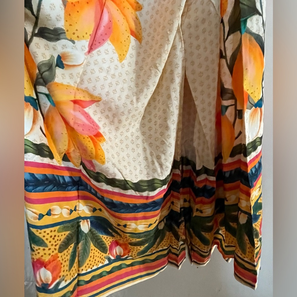 FARM RIO Floral Halter Jumpsuit - Picture 8 of 12